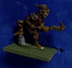 Troll (B): Metal: Warhammer Fantasy: Painted