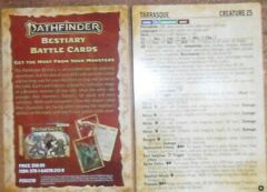 Tarrasque: Bestiary Battle Card: Game Trade Magazine Promo