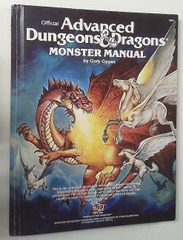 V00750: Advanced Dungeons and Dragons: Monster Manual: 2009: 4th Edition: 1979