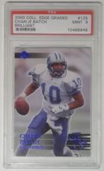 V0181: 2000 Charlie Batch: 125: Collector's Edge: PSA: 9: MINT: 10468948