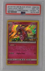 V0282: 2018: Tapu Lele: SM152: L.Thnd.Prerelease-Promo-Staff: Holo Promo: PSA: 8: NM-MT: 62751456