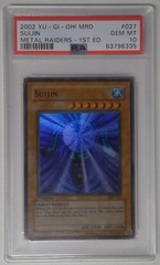 V0252: 2002 Suijin: 1st Edition: Ultra Rare: Metal Raiders: PSA: 10: Gem MT: 63796335