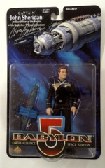 RJ0230: AUTOGRAPHED: Babylon 5: Captain John Sheridan: WB Toy: 20017: 1997