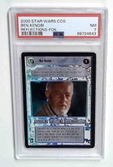 V1367: 2000: BEN KENOBI: REFLECTIONS: FOIL: PSA 7: NM: 88724643