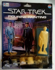 RJ1086: Star Trek: Figurine Painting: Mr. Spock: Whiting Products: 1906-2: 1979: DMG