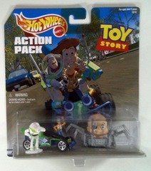 RJ1005: Hot Wheels: Action Pack: Toy Story: Mattel: 18741: 1998: NIB