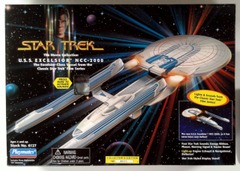 RJ0023: Star Trek: The Movie Collection: U.S.S. Excelsior NCC-2000: Playmates: 6127: 1995: NIB