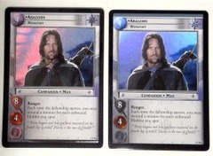 Aragorn, Wingfoot - 4P364 - Foil - GREY BAR PRINT ERROR - Promo