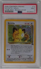 V0599: 2000: Meowth: Game Boy - Black Star Promo: 10: PSA: 9: MINT: 69290012