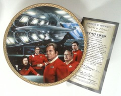 RJP117: Star Trek: Generations Plate Collection: Kirk's Final Voyage: The Hamilton Collection: 3819A