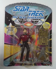 RJ6067: Star Trek: The Next Generation: Commander William Riker: Playmates: 6014: 1992