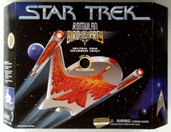 RJ0021: Star Trek: Romulan Bird-of-Prey: Playmates: 16126: 1997: NIB