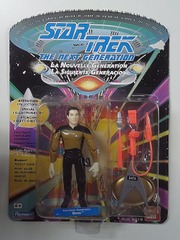 RJ6421: Star Trek: The Next Generation: Lieutenant Commander Data: Ban Dai: 6012: 1993
