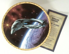 RJP099: Star Trek: The Voyagers Plate Collection: Romulan Warbird: The Hamilton Collection: 0194DK