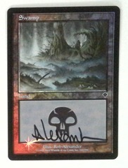 Swamp: V1224: Signed/Autographed: Rob Alexander: Black