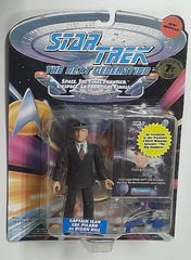 RJ6129: Star Trek: The Next Generation: Captain Jean-Luc Picard as Dixon Hill: Playmates: 605090: 1993