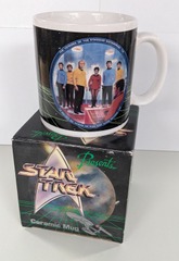 RJ0780: Star Trek: Beam Us Down Scotty Mug: The Hamilton Collection: P7533: 1991