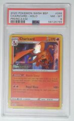 V0028: 2020 Charizard - SWSH066 - Prerelease - Holo Rare - SWSH: PSA: 8: NM: 58726799