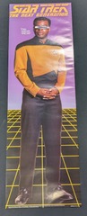 RJ0144: Star Trek: The Next Generation: Geordi La Forge: Poster: HOT678