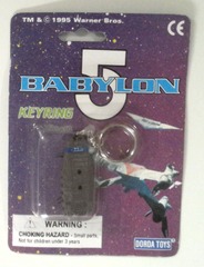 RJ0299: Babylon 5: Crew Shuttle Keyring: Dorda Toys: 21283: 1995