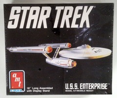 RJ0935: Star Trek: U.S.S. Enterprise: Model Kit: AMT ERTL: 6676: 1989