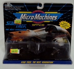 RM0128: MicroMachines Space: Star Trek: The Next Generation: Collection #4: Galoob: 65825: 1993