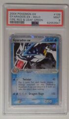 V0123: 2004 Gyarados EX - 109/112 - Holo - Fire Red & Leaf Green - PSA: 9: NM: 62553541