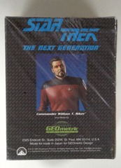 RJ0858: Star Trek: The Next Generation: Commander William T. Riker: Vinyl Model Kit: GEOmetric Design: 1993: NIB