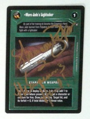 Mara Jade's Lightsaber: V1140: Signed/Autographed: Shannon McRandle: Copper