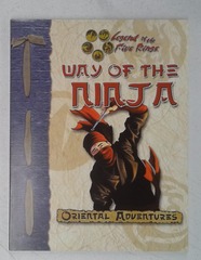 V00191: Way of the Ninja: Legend of the Five: AEG 3107: READ DESCRIPTION