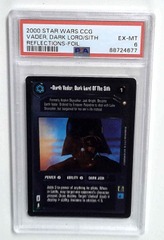 V1340: 2000: VADER, DARK LORD/SITH: REFLECTIONS: FOIL: PSA 6: EX-MT: 88724677