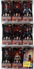 RJ0107: Star Trek: Insurrection: Collector's Series: Complete FEP Sample 8 Figure Set: Playmates: 1998: NIB: READ