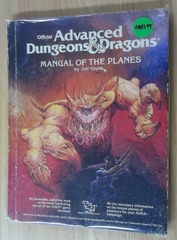 V00599: Manual of the Planes 2022: Advanced Dungeons & Dragons: READ DESCRIPTION