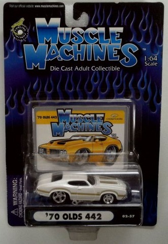 2002 Muscle Machines: '70 Olds 442: 02-57