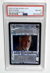 V1281: 2000: BEN KENOBI: REFLECTIONS: FOIL: PSA 8: NM-MT: 88724649