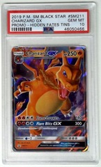 V0676: 2019: Charizard GX: SM211: SM Black Star Promo: PSA: 10: Gem MT: 46050466