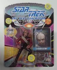 RJ6183: Star Trek: The Next Generation: Lieutenant (JG) Worf: Playmates: 6073: 1993