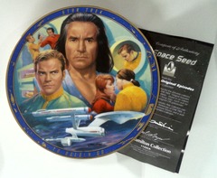 RJP126: Star Trek: Original Episodes Plate Collection: Space Seed: The Hamilton Collection: 2259A