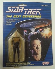 RJ1210: Star Trek: The Next Generation: Lieutenant Commander Data (Dark) : Galoob: 5340: 1988