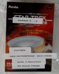 RJ0680: Star Trek: Future U.S.S. Enterprise NCC-1701-D (w/ 3 nacelles All Good Things): Series 2: Furuta: 2003