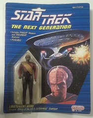 RJ1206: Star Trek: The Next Generation: Lieutenant Worf: Galoob: 5340: 1988