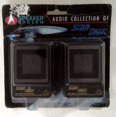 RJ0764: Star Trek: The Next Generation: Mini Speaker Set: United Technologies LTD: 1995