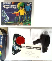 RJ0532: Star Trek: Super Phaser II Target Game: Mego: 1976