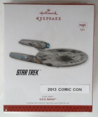 RH047: Star Trek: U.S.S. Kelvin (Battle Damaged): Hallmark Keepsake: Event Exclusive 2013