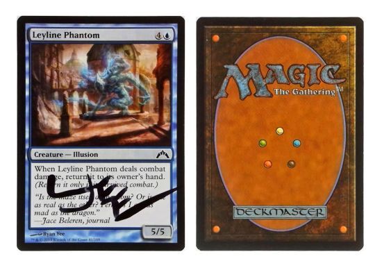 Leyline Phantom: V0527: Signed/Autographed: Ryan Yee: Black