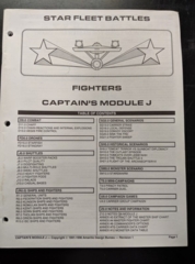 Captain's Module J: Fighters: Rulebook