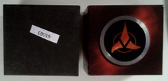 EB019: Star Trek CCG: OTSD Box: Klingon: Decipher: 1998: Empty Box