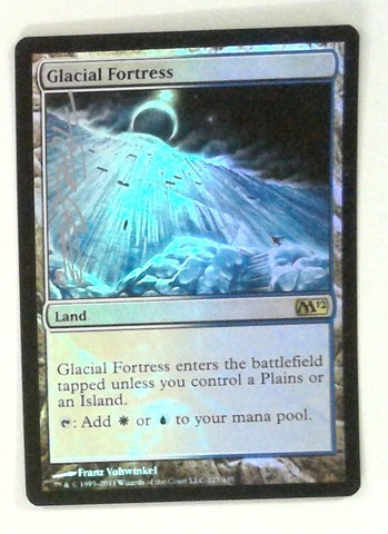 Glacial Fortress: V1227: Signed/Autographed: Franz Vohwinkel: Silver