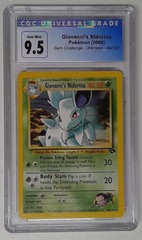 V0612: 2000: Giovanni's Nidorina: 44/132: Unlimited Edition: Gym Challenge: CGC: 9.5: GEM MINT: 4137980008