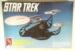 RJ0956: Star Trek: Special Edition 3 Piece U.S.S. Enterprise Chrome Set: Model Kit: AMT ERTL: 6005: 1991